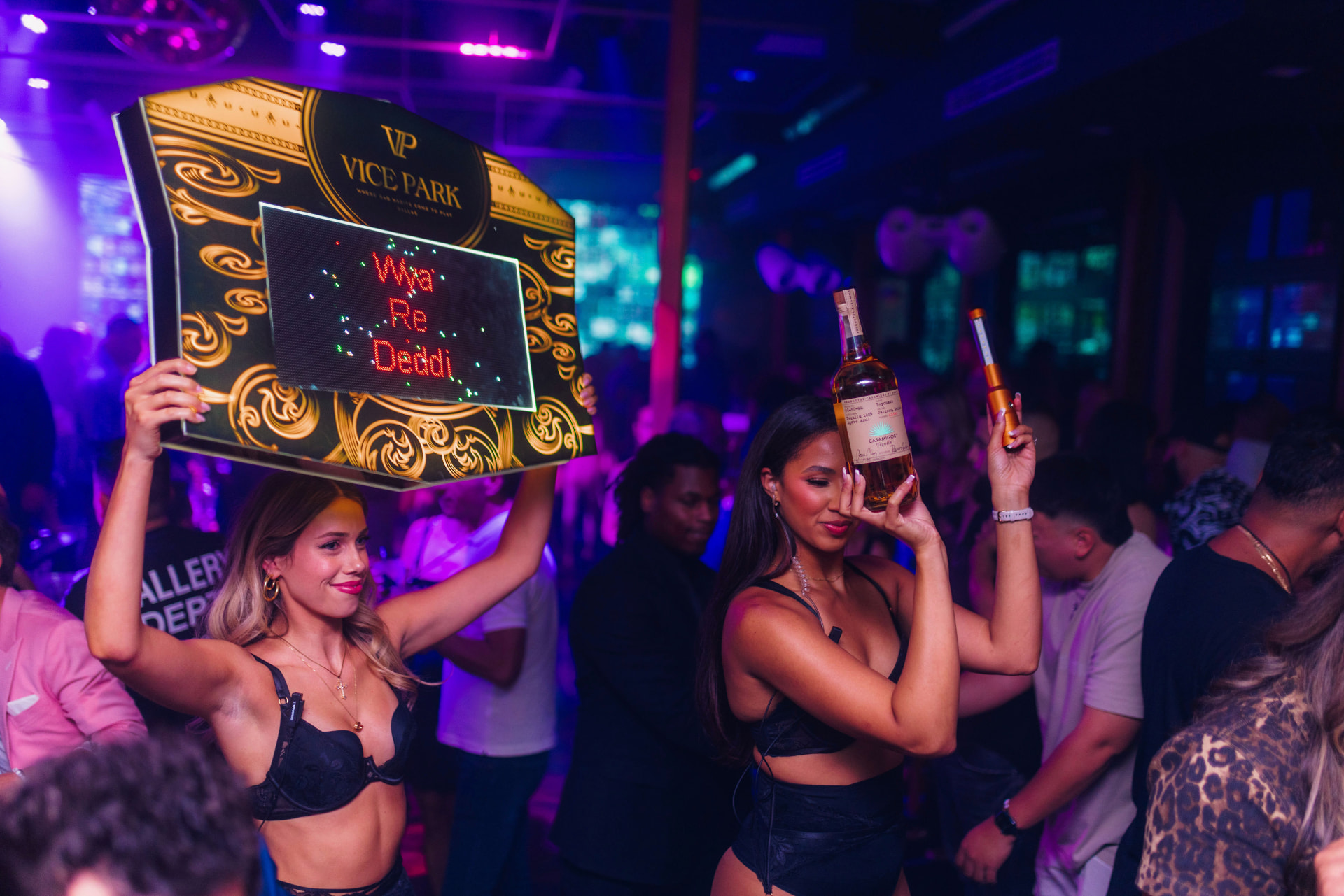 Vice Park Casamigos bottle service